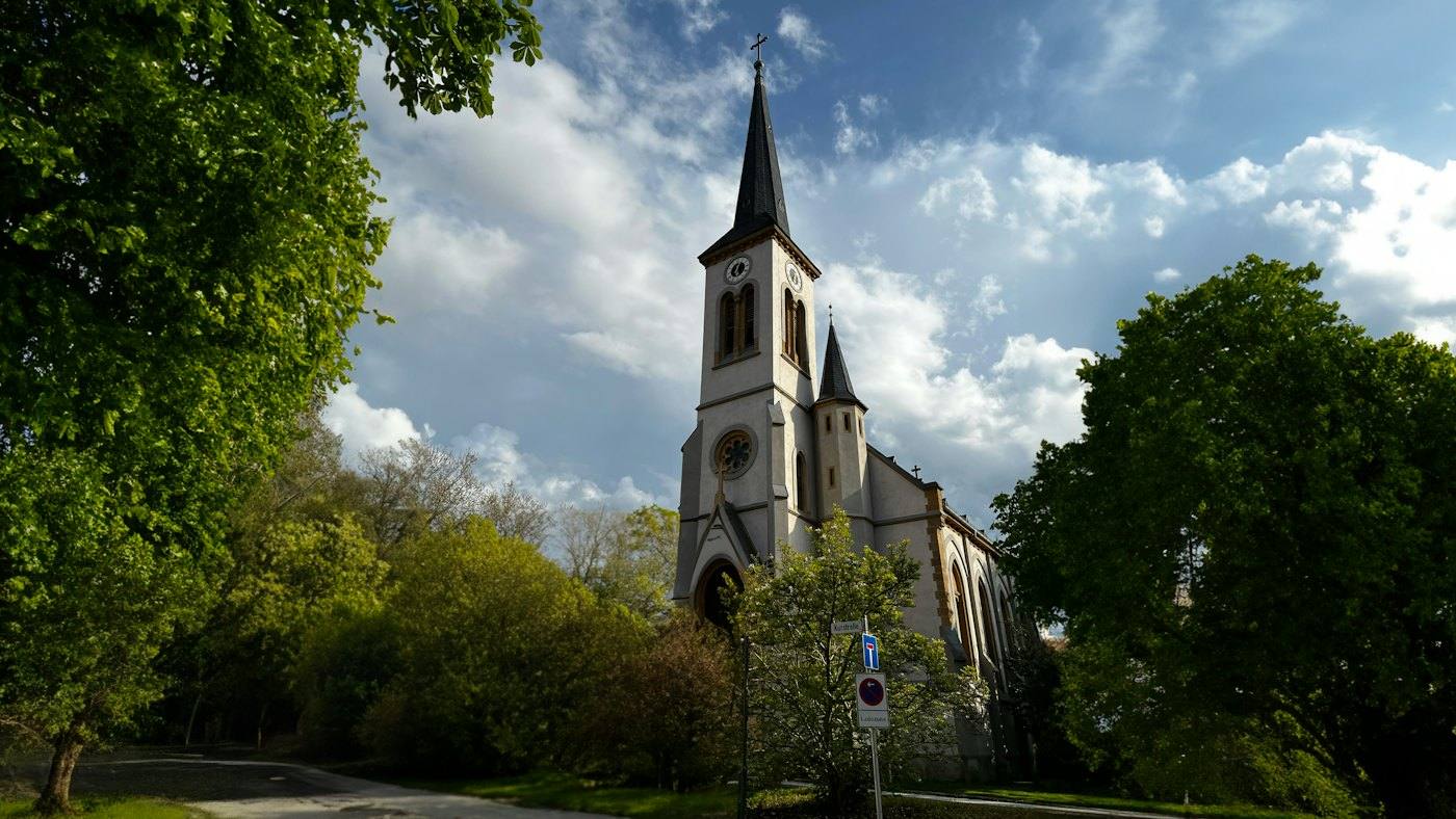 Church on the Kurstraße, Bad Reichenhall