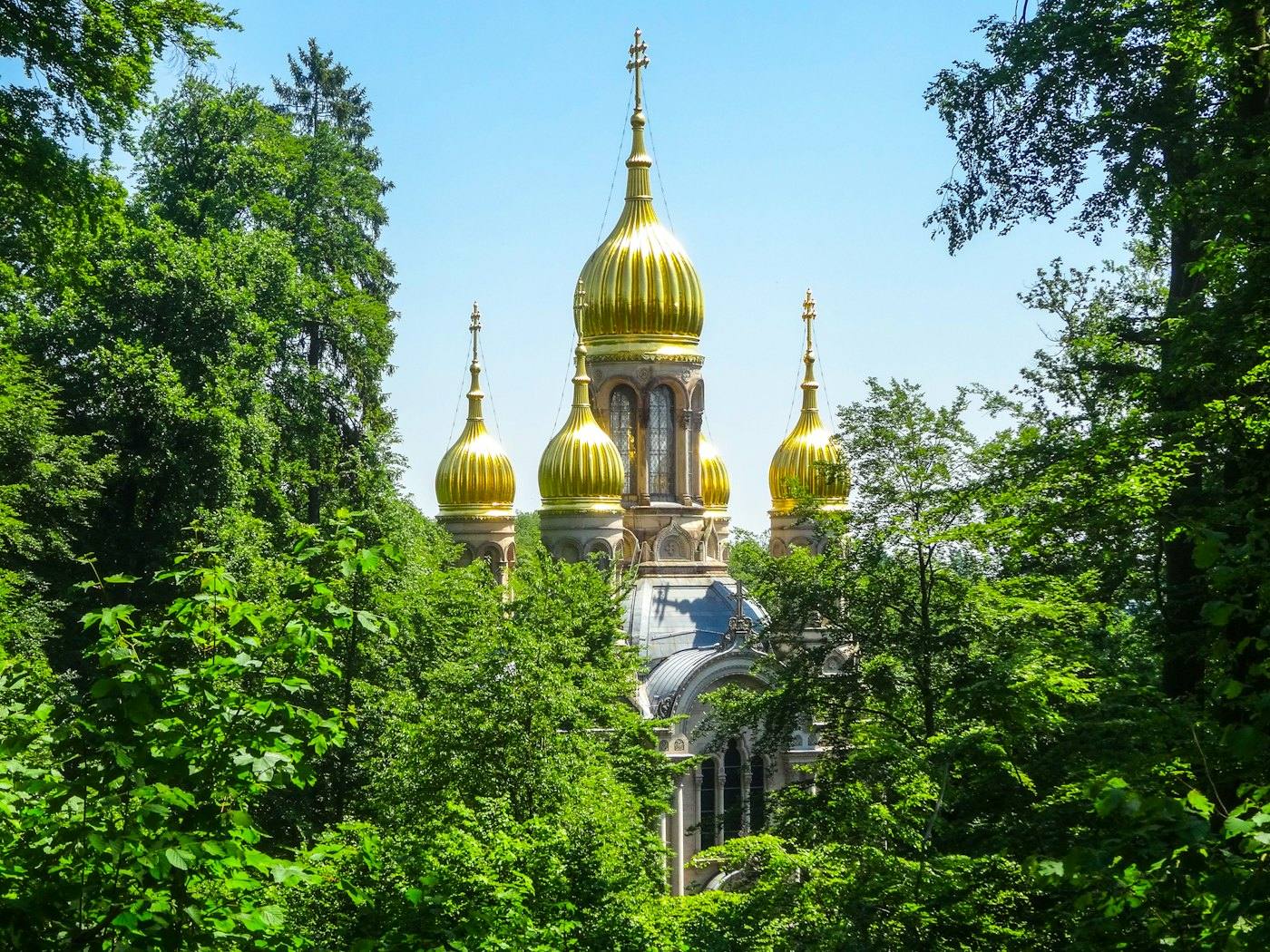 Wiesbaden: the Russian Church on the Neroberg